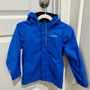 Boys 4T Columbia Blue Raincoat